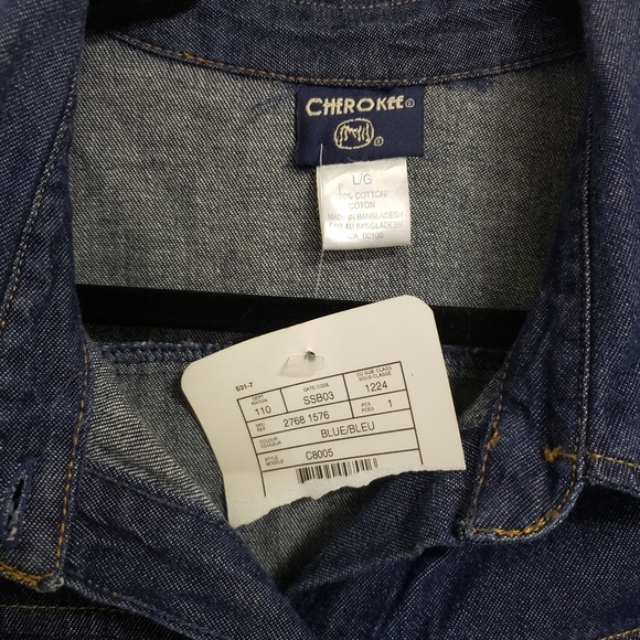 VINTAGE CHEROKEE Long Denim Dress - Picture 5 of 7